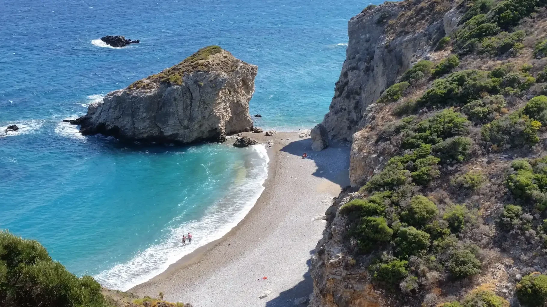 Strand Kaladi Insel Kythira - Insel der Aphrodite
