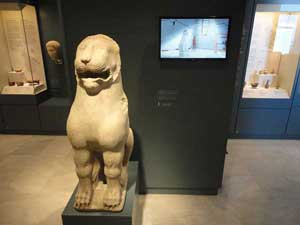 Archaischer Löwe Chora - Kythira Sehenswertes