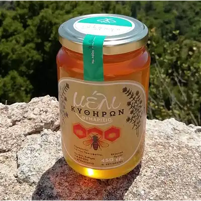 Thymianhonig Kythira lokale Produkte